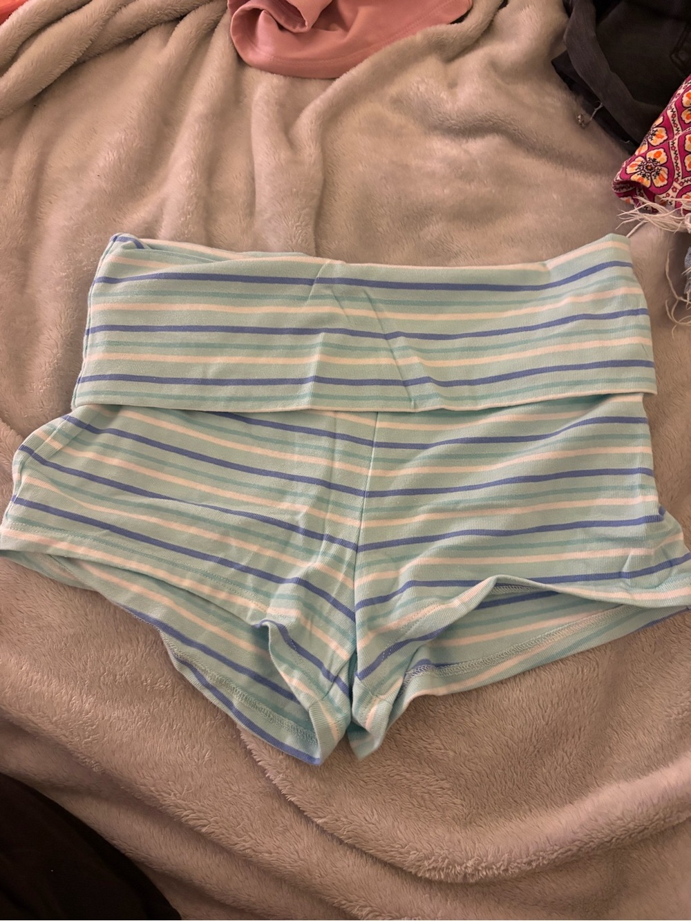 Harlow fold over shorts